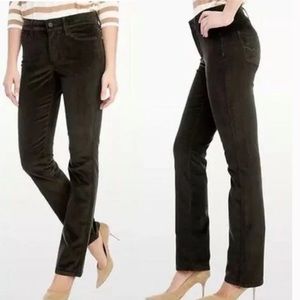 NYDJ Marilyn Straight Leg Brown corduroy